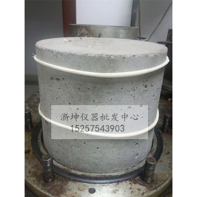 浙坤HS-4型HP-4.0混凝土砼抗渗仪试块件密封皮圈试模外套橡胶垫圈