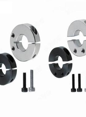 切口型锁轴圈分开型固定环侧面安装型定位圈铝合金SCJS SCJP20 25