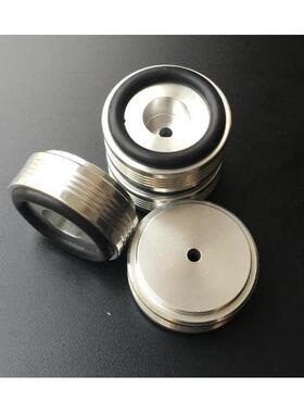 全铝银白色音箱减震脚垫 直径44mm高度17mm 脚架避震全铝机脚