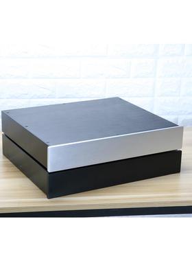 全铝机箱 4307 前级/DAC机箱  350深度   430X70X358全铝功放机箱