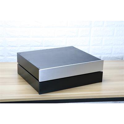 全铝机箱 4307 前级/DAC机箱  350深度   430X70X358全铝功放机箱