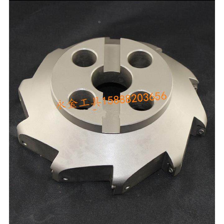 白色KM-45度 面铣刀盘/数控刀盘/铝用刀盘 KM12 50-22 63-100-160