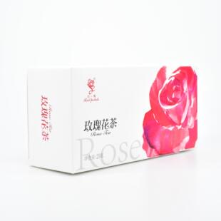红瓣云南大理干重瓣玫瑰花茶大朵养生花茶泡水盒装罐装零添加