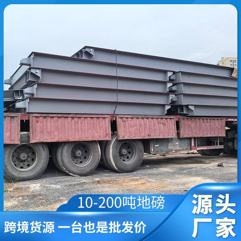 加工定制100吨地磅工业衡器电子汽车衡大型地磅9-22米防爆地磅秤