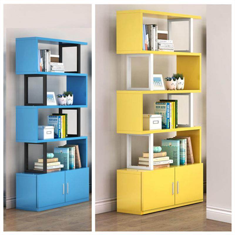 厂家直供创意书架置物架落地客厅隔断多层储物架收纳架书柜展示架