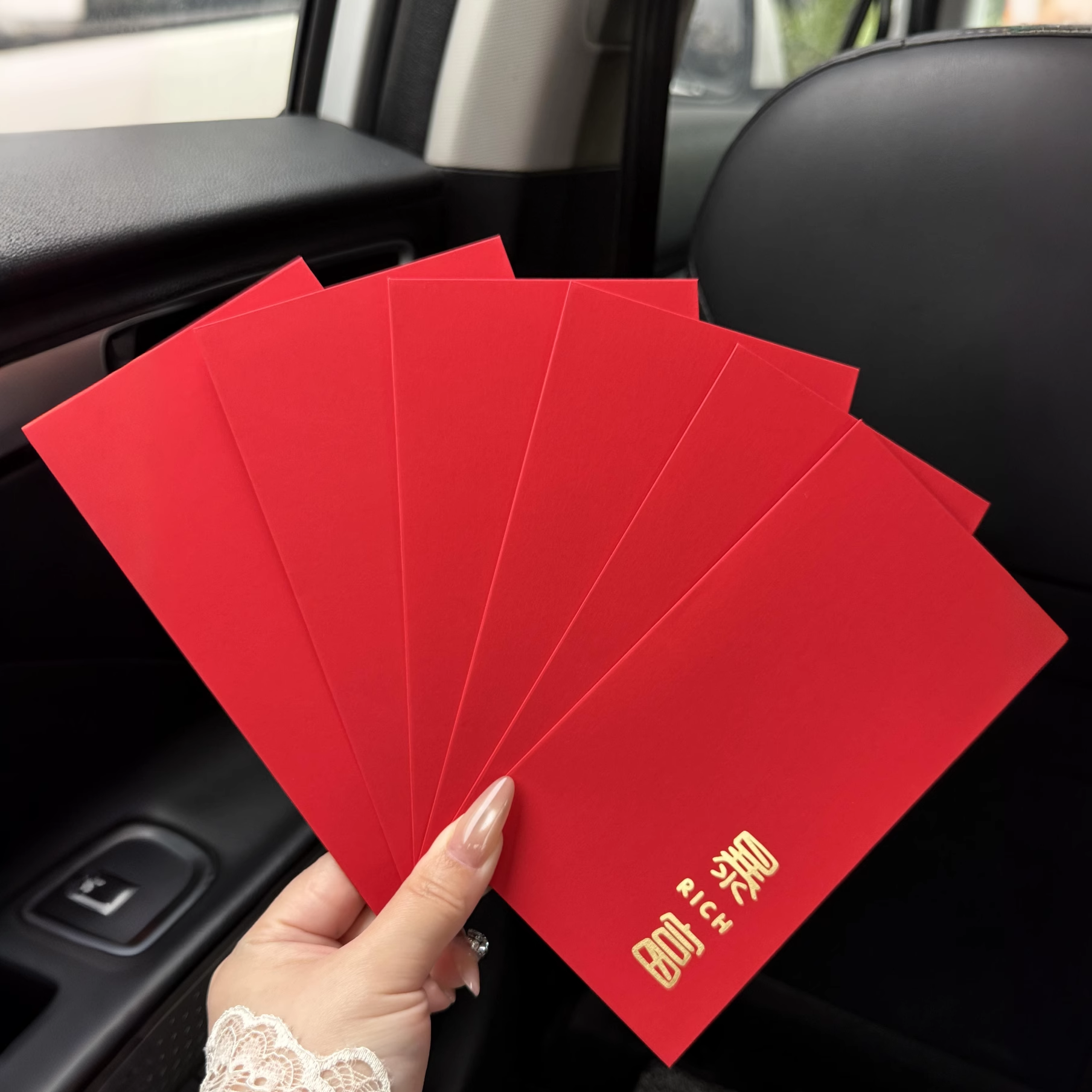 2026年马年简约烫金红包压岁钱包袋过年春节新年婚礼四季通用红包