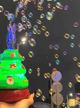 好朋友提前给我拿下圣诞泡泡机啦
