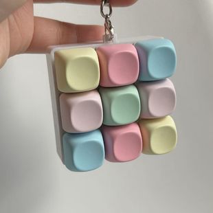 解压玩具减压神器机械键盘彩色试轴器按键减压玩具钥匙扣挂件学生
