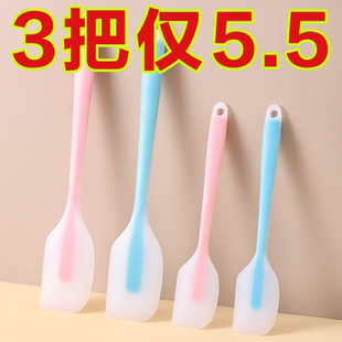 耐高温硅胶刮刀蛋糕刮板大号一体式奶油抹刀搅拌刀做蛋糕烘焙工具