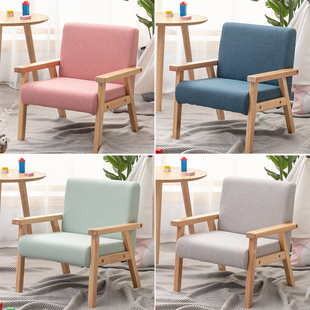 儿童沙发座椅单人迷你看书角阅读区幼儿小孩宝宝椅子可爱小沙发椅