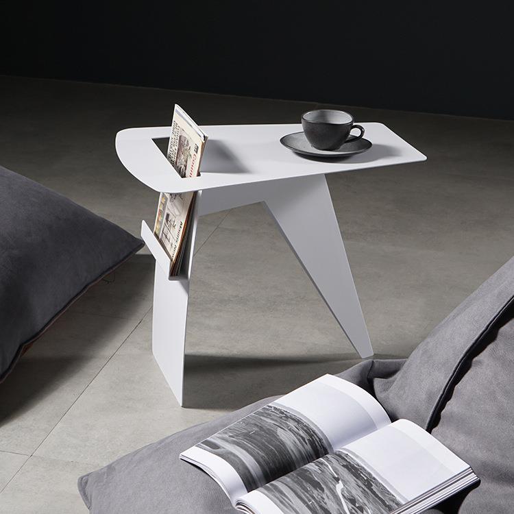 设计师创意小茶几不规则边几北欧铁艺简约风小户型沙发现代床头几