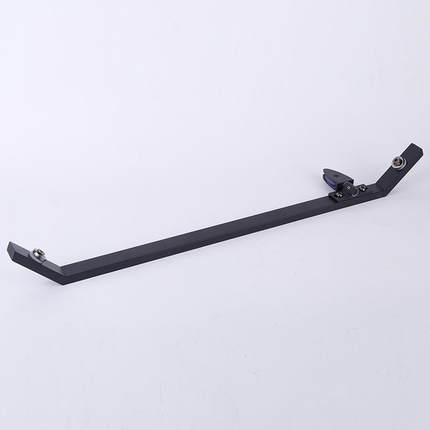 淋浴房配件135°钻石弓浴室玻璃门不锈钢弓形拉杆推拉拉手