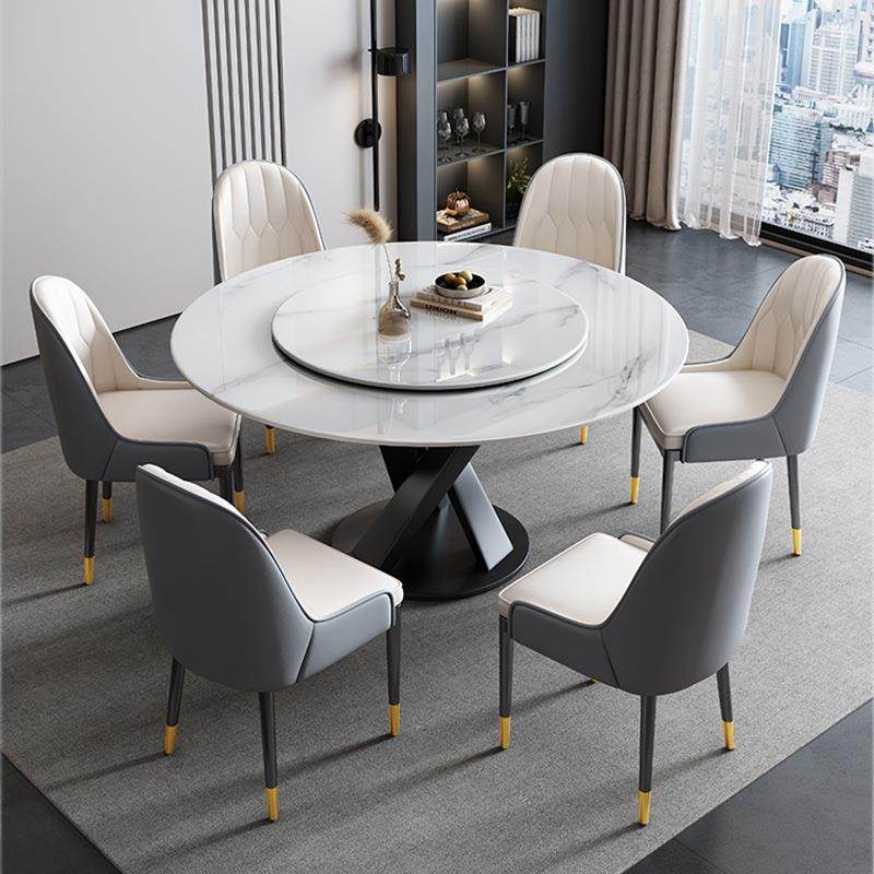 意式轻奢岩板餐桌圆桌现代简约圆形餐桌椅组合家用桌子配转盘饭桌,纺织面料/辅料/配套,纺织机械配件,淘宝优惠券,粉丝福利购,淘宝优惠卷