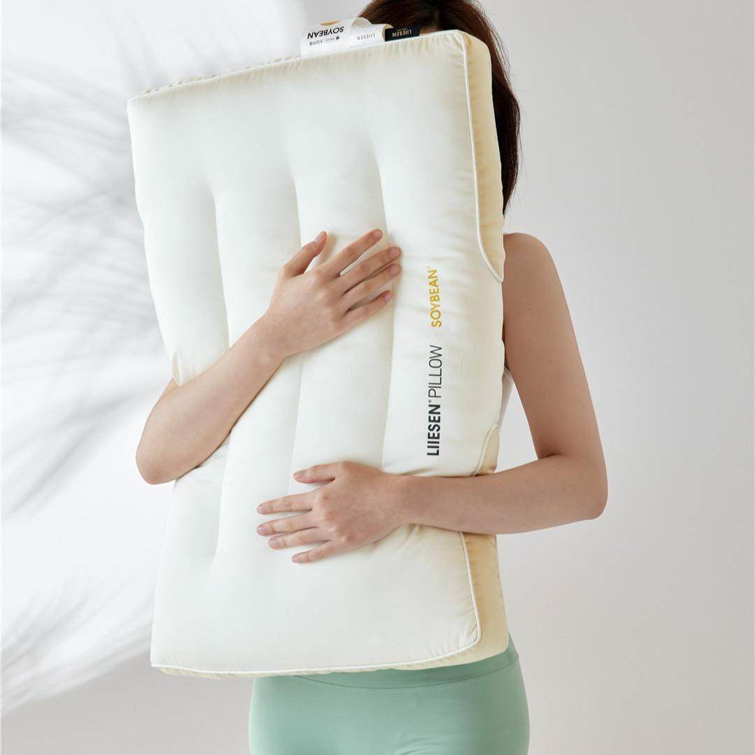 A类母婴级大豆亲肤枕中枕高枕家用柔软亲肤深睡眠枕芯全棉枕头,纺织面料/辅料/配套,纺织机械配件,淘宝优惠券,粉丝福利购,淘宝优惠卷
