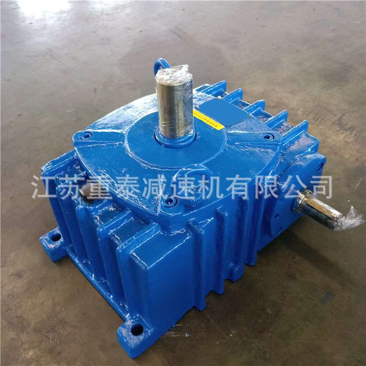 斜齿轮微型减速器 WPO175-15蜗轮蜗杆减速机 承载能力大