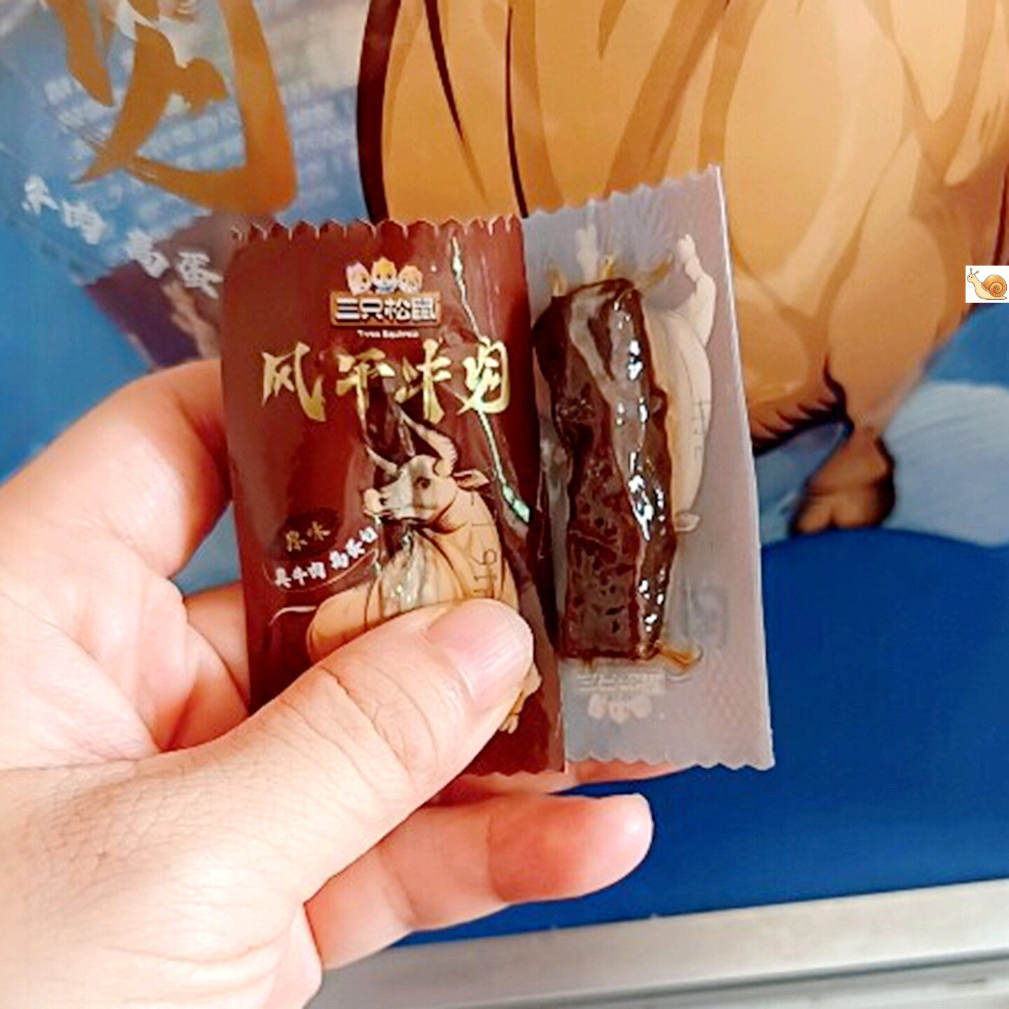 三-只-松-鼠风干牛肉干正宗内蒙古手撕牛肉干风干肉脯单独小包装