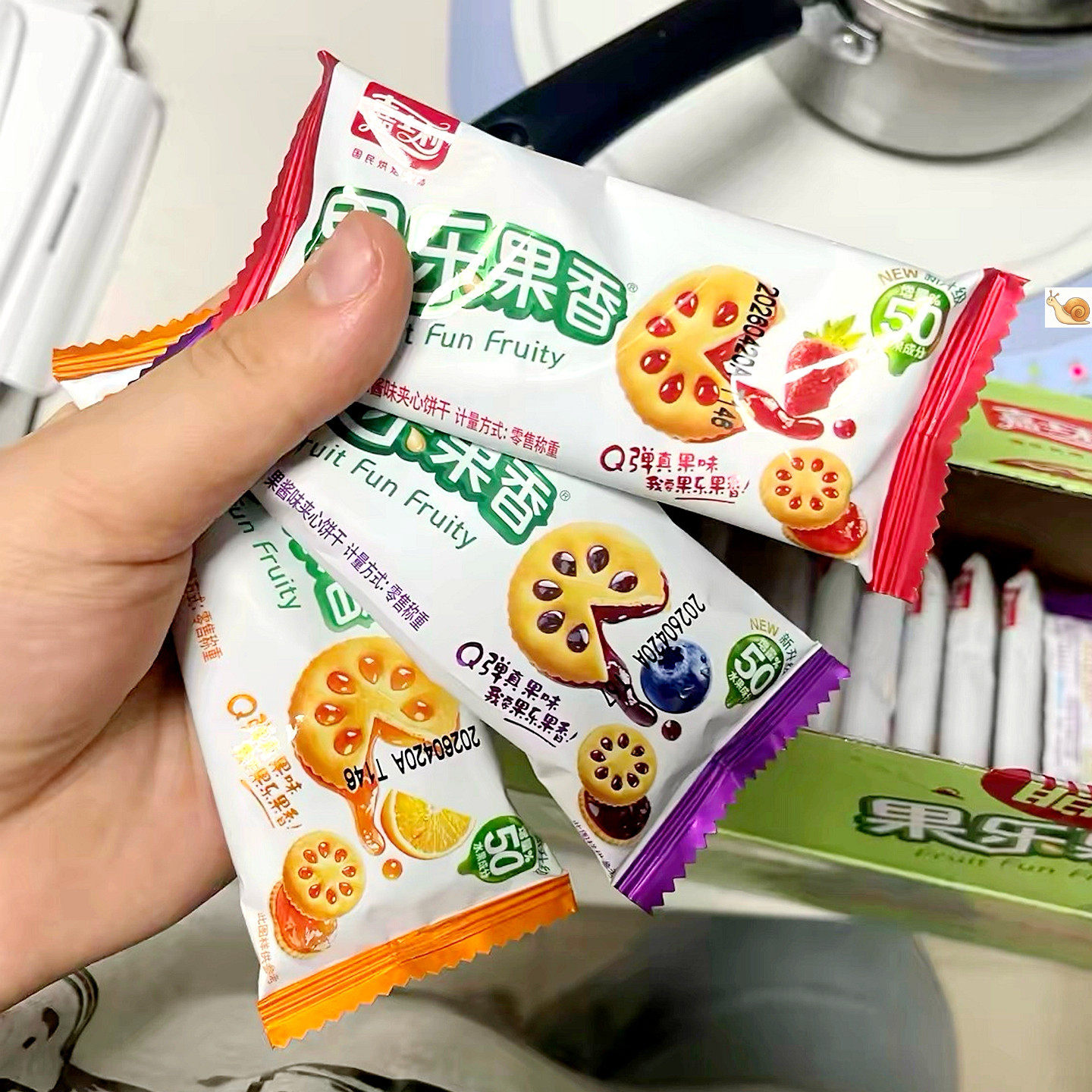 嘉士利果乐果香果酱夹心饼干多口味休闲零食早餐小吃解馋混合装