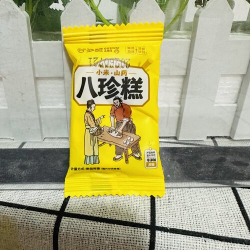 【严选】小米山药八珍糕无糖精芡实薏米薏湿糕点心调健理脾胃零食
