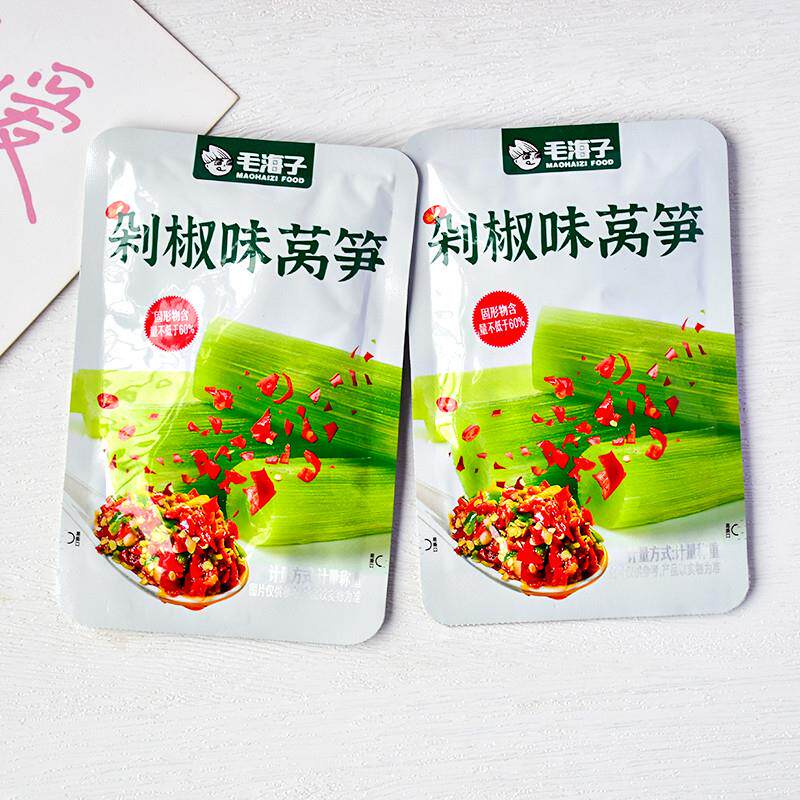 新恒雅 毛海子莴笋剁椒味莴笋小包下饭菜咸菜酱腌菜休闲零食即食