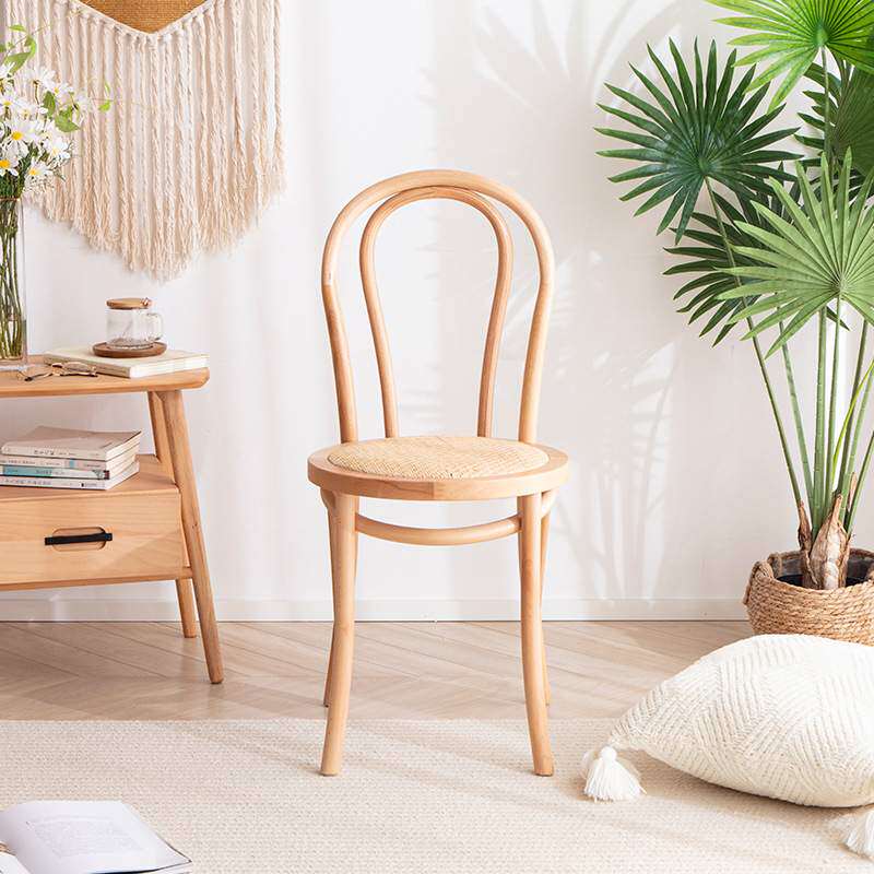 曲木餐椅thonet椅法式复古椅子做旧实木餐椅美式餐椅桑纳索耐特椅 - 封面