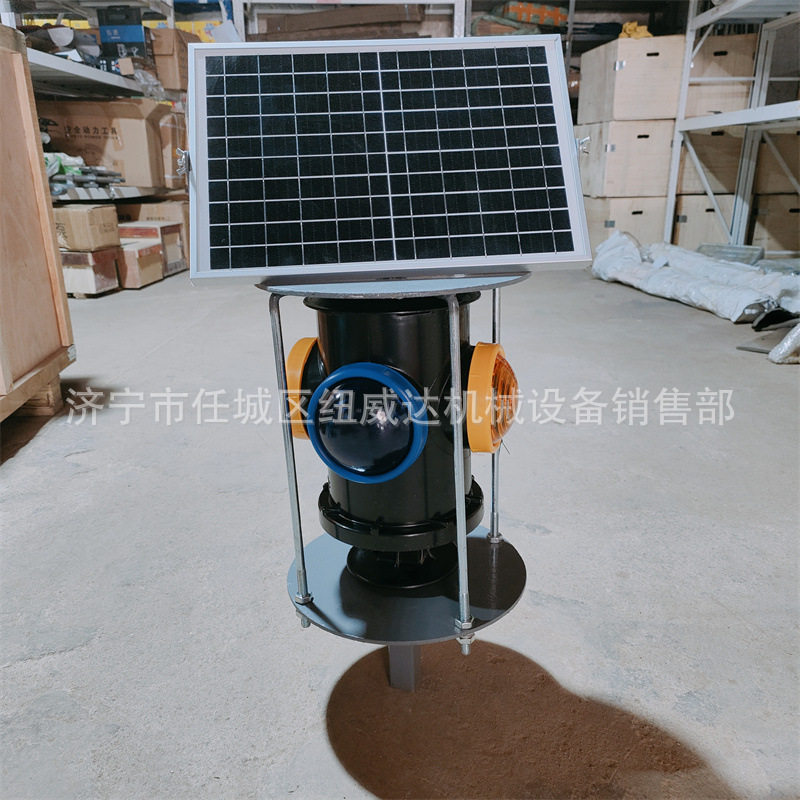 太阳能板充电式道岔信号灯转辙器信号灯铁道线路表示器