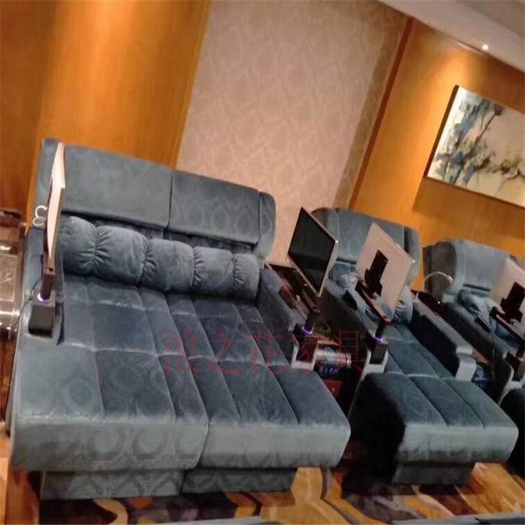双人沐足沙发电动足疗单人布艺现代浴足洗浴躺椅图片工