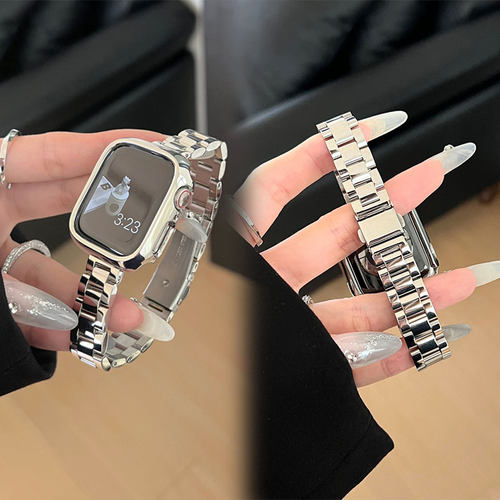 iwatchs10手表表带金属手链条