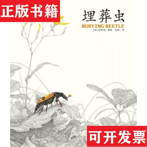 【正版现货】埋葬虫彭懿译；[日]馆野鸿绘长江少年儿童出版社