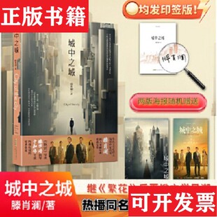 城中之城滕肖澜著安徽文艺出版 现货 社 正版