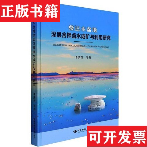 【正版现货】柴达木盆地深层含钾卤水成矿与利用研究李洪普等中国地址出版社