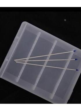 尖头矽胶粘尘笔 硅胶尖头粘尘棒 硅胶头ESD不绣钢手柄 镜头擦拭棒