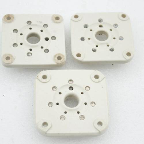 美国陶瓷平板7脚适合3C33 FU-19 FU-30  829  FU-29电子管胆机座