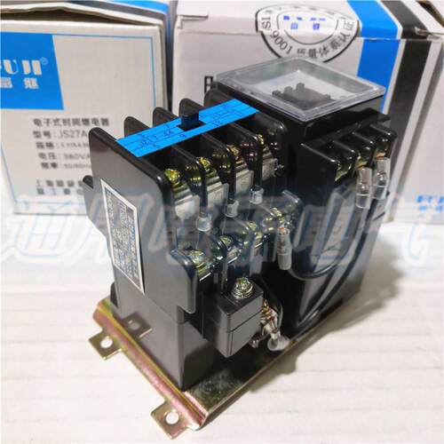 FUJI 富继 JS27A-1/1 电子式时间继电器 AC380V 220V DC24V