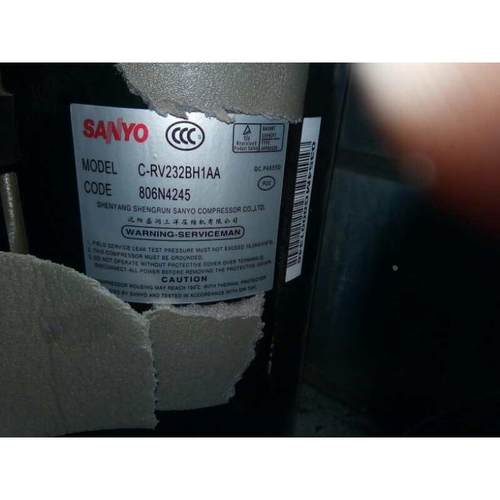 C-RV232BH1AA C-RV233H2NB全新原装三洋定频空调制冷1.5匹压缩机