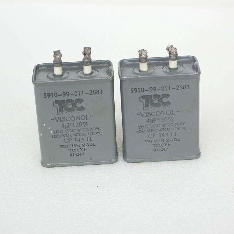 英国下机TCC 4UF 200V油浸胆机发烧电容