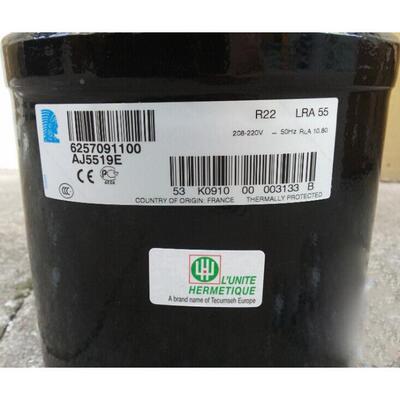 AJ5513E AJ5515E AJ5518E AJ5519E法国泰康冷柜冰箱试验箱压缩机