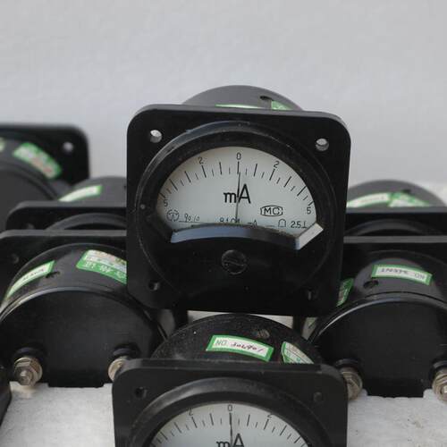 全新 81C4型 5mA  表针对中指针式直流电流表DIY 胆机仪器表头