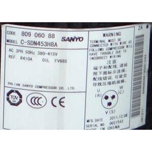 全新C-SDN453H8A C-SDN523H8B原装三洋压缩机富士通空调专用R410A