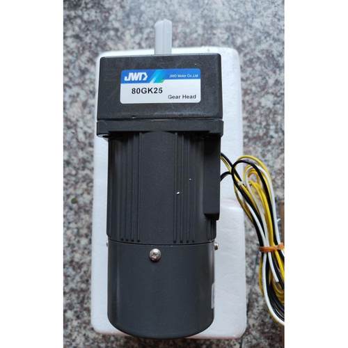 80GK25 胶装机专用减速电机加刹车 40W220V JWD MOTOR