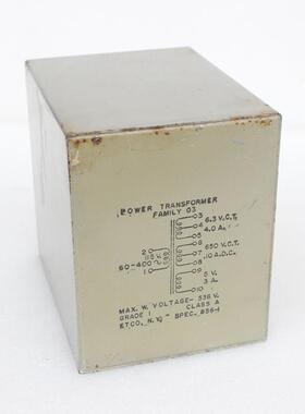 美国115V6.3V5V3A 230V298V 200mA电源牛变灯丝压器胆机牛