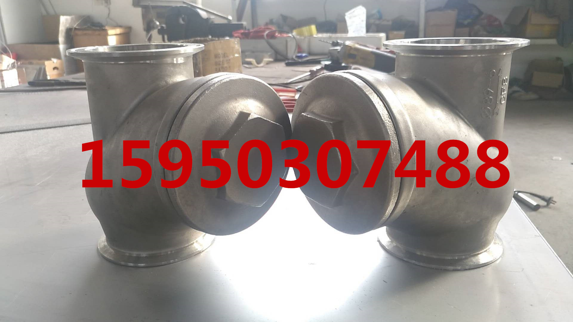 不锈钢快装球型球心止回阀DN50DN80DN100快接式设备专用配套阀门
