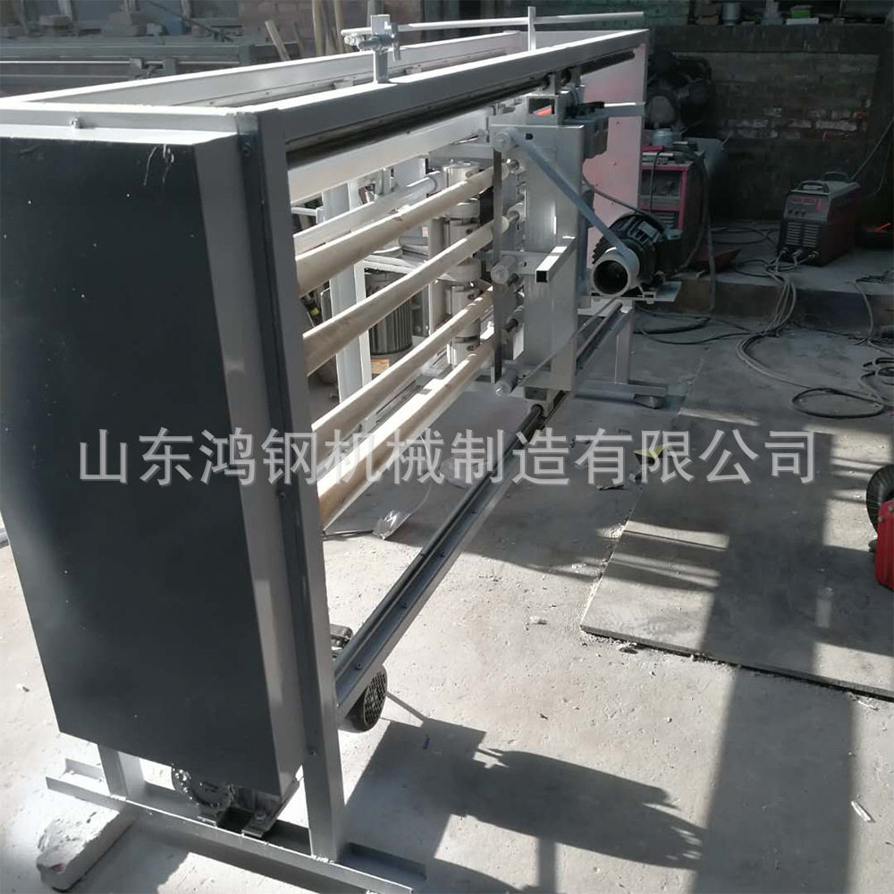 四工位仿形圆木棒全自动砂光机