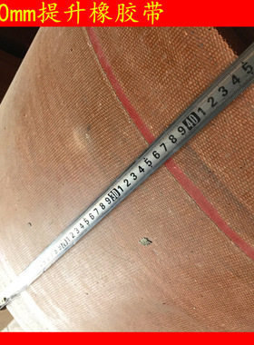 450*6斗提带 高温橡胶输送带 TD型黄色帆布 料斗传动物料用输送斗