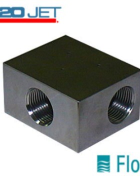 水刀增压器高压管1/4两通,水刀直角两通A-2581,101414-P,10078244