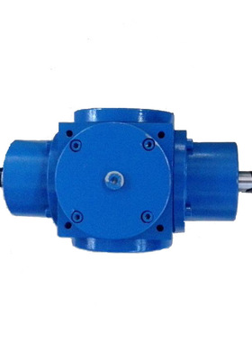 HD系列 HD21-1：1-J 花键 双轴 螺旋锥齿轮转向器换向箱减速机