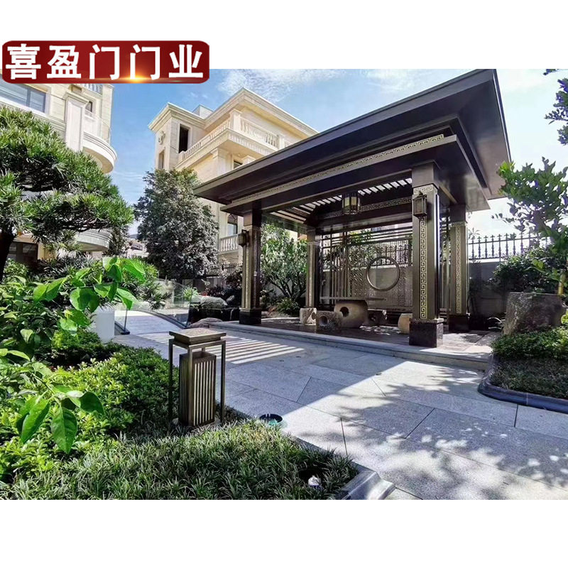 喜盈门铜亭户外花园景区厂家