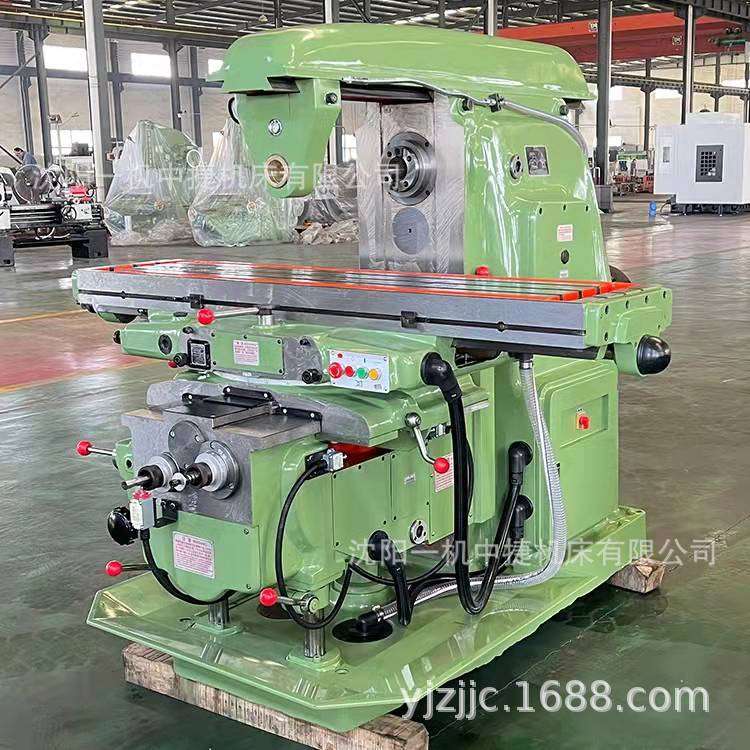 沈阳一机X6132升降台铣床X62W金属切削立卧两用 加装数控系统现货