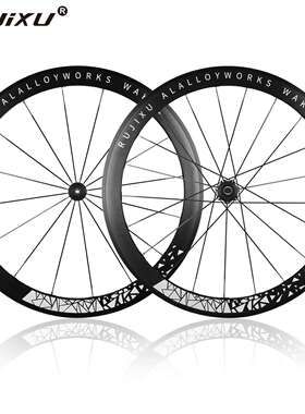 高密度690响700c公路车轮组30/40/50mm框高2:1编法V/C碟刹轮组