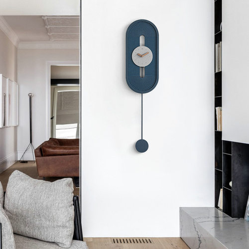 WOZOOM屋准钟表挂钟客厅创意简约现代大气网红高级感壁挂式