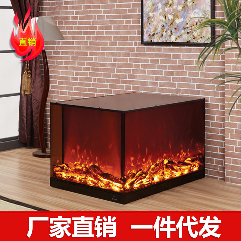 嵌入式仿真火美式壁炉芯取暖